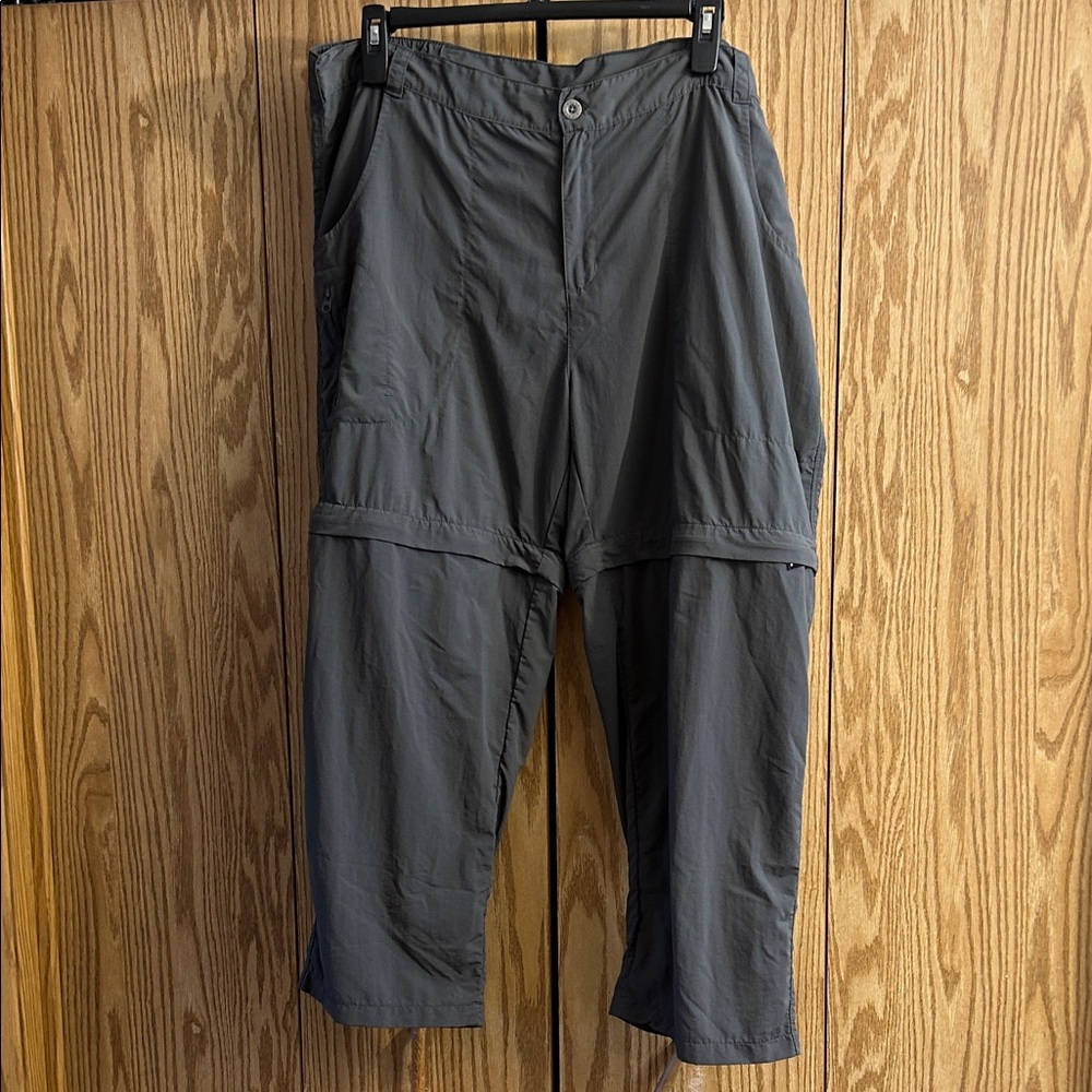White Sierra Women’s Dark Gray Convertible Pants 3X